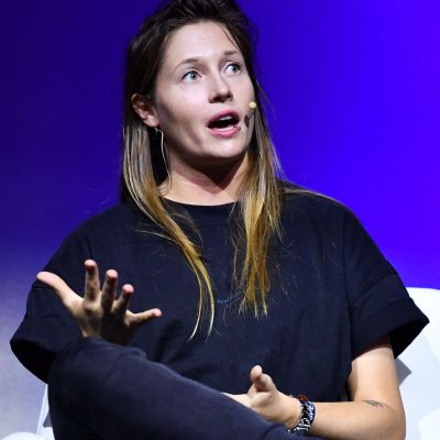 4 November 2021; Charlotte de Witte, DJ, on MusicNotes Stage during day three of Web Summit 2021 at the Altice Arena in Lisbon, Portugal. Photo by Sam Barnes/Web Summit via Sportsfile